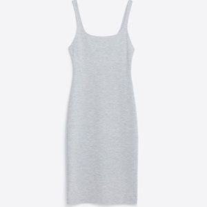 NWT Zara grey tank Dress